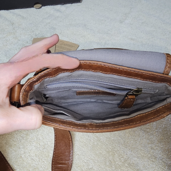 Frye Brown Leather Crossbody Bag - Picture 4 of 7